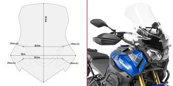 GIVI D2119ST SZYBA PRZEZROCZYSTA 56,5 x 50 cm (H x W) YAMAHA XT 1200 SUPER TENERE (10 > 20)