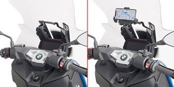 GIVI FB5130 RAMKA / WSPORNIK GPS SMARTPHONE - BMW C 400 X (19 >20)