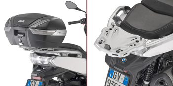 KAPPA KR5136 STELAŻ KUFRA CENTRALNEGO (BEZ PŁYTY) - BMW C 400 GT (19 > 21)