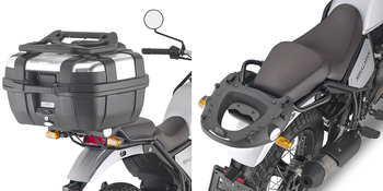 GIVI SR9054 STELAŻ KUFRA CENTRALNEGO MONOLOCK (BEZ PŁYTY) - ROYAL ENFIELD > METEOR 350 (21 > 22)