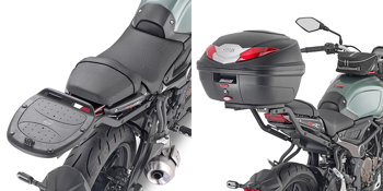 GIVI SR9250 STELAŻ KUFRA CENTRALNEGO  MONOLOCK (BEZ PŁYTY) -  VOGE TROFEO 300 AC (20 > 22)