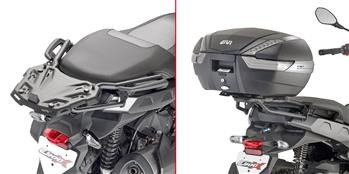 KAPPA KR5130 STELAŻ KUFRA CENTRALNEGO (BEZ PŁYTY) - BMW C 400 X (19)