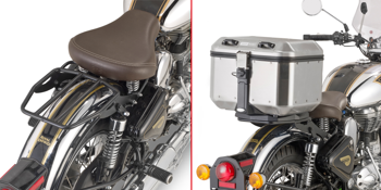 GIVI SR9052B STELAŻ KUFRA CENTRALNEGO (BEZ PŁYTY) - ROYAL ENFIELD CLASSIC 500 (19 > 20)