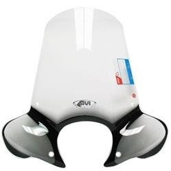 GIVI 1000A SZYBA PRZEZROCZYSTA (53Hx70W) Scarabeo 125-200 (07/11 > 16) (WYMAGA A154A)