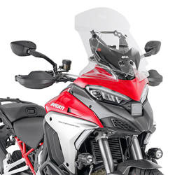 GIVI D7413ST SZYBA PRZEZROCZYSTA 50 x 38 cm (H x W) - DUCATI MULTISTRADA V4 (21 > 24)