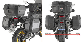 GIVI PLO9260MK STELAŻ KUFRÓW BOCZNYCH ONE-FIT MONOKEY - VOGE valico 900 dsx (24)