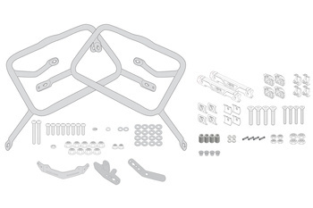 GIVI PLO1192CAM STELAŻ KUFRÓW BOCZNYCH OUTBACK- HONDA NC750X (21 > 23)