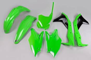 UFO KOMPLET PLASTIKÓW KAWASAKI KXF 250 '18-'20 KOLOR OEM '20