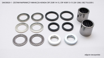 BEARING WORX ZESTAW NAPRAWCZY WAHACZA HONDA CRF 250R 14-15, CRF 450R 13-15 (28-1206) ( BEZ TULEJEK )