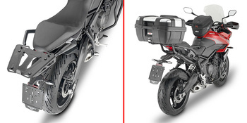 GIVI 6421FZ STELAŻ KUFRA CENTRALNEGO (BEZ PŁYTY) - TRIUMPH - Tiger Sport 660 / 800