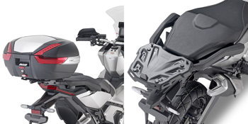 KAPPA KR1188 STELAŻ KUFRA CENTRALNEGO (BEZ PŁYTY) - HONDA X-ADV 750 (21 > 24) / Forza 750 (21 > 24)