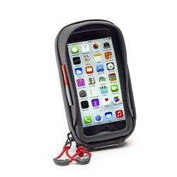 GIVI S956B MOCOWANIE SMARTHPHONE/GPS (IPHONE 6, SAMSUNG GALAXY A5) MOCOWANY NA KIEROWNICĘ/LUSTERKO
