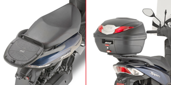 GIVI SR7061 STELAŻ KUFRA CENTRALNEGO MONOLOCK (BEZ PŁYTY) - SYM FIDDLE 125 EURO 5 / SYMPHONY 125 EURO 5