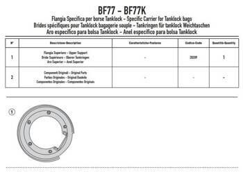 GIVI BF77 MOCOWANIE TANKLOCK DUCATI