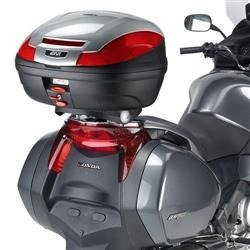 GIVI E221M STELAŻ KUFRA CENTRALNEGO Z PŁYTĄ MONOLOCK - HONDA NT 700 DEAUVILLE (06 > 12)