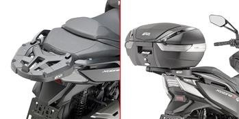 GIVI SR6112 STELAŻ KUFRA CENTRALNEGO (BEZ PŁYTY) - KYMCO Xciting S400i (18 > 21)