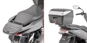 KAPPA KR1190 STELAŻ KUFRA CENTRALNEGO MONOLOCK (BEZ PŁYTY) - HONDA PCX 125 - 150 (10 > 24)