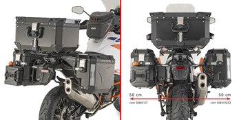 GIVI PLOS7713CAM STELAŻ KUFRÓW BOCZNYCH OUTBACK EVO KTM 1290 Super