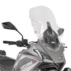 GIVI SZYBA PRZEZROCZYSTA 62 x 43 cm (H x W) - MOTO MORINI X-Cape 649 (21 > 23)