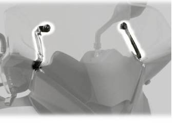 KAPPA MOCOWANIE SZYBY 446DT YAMAHA X-MAX 125-250 (10-13), MBK Skycruiser 125 (10-12)