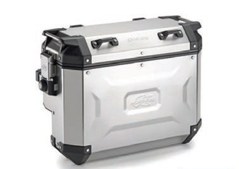 KAPPA KUFER BOCZNY 33L MONOKEY CAM SIDE KVGS33A K'VOYAGER ALUMINIOWY PRAWY KOLOR SREBRNY - WCIĘTY