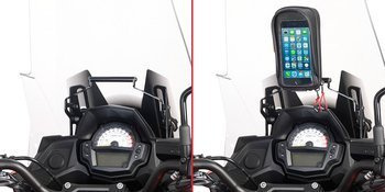 GIVI FB4114 RAMKA / WSPORNIK GPS SMARTPHONE - KAWASAKI VERSYS 650 (15>21)
