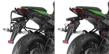 GIVI PLXR4100 STELAŻ KUFRÓW BOCZNYCH V35 / K33 - KAWASAKI Z 1000 SX (11 - 18)