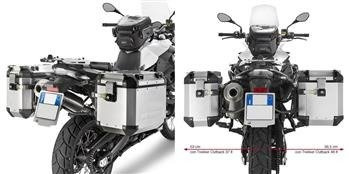 KAPPA KL5103CAM STELAŻ KUFRÓW BOCZNYCH OUTBACK - BMW F650GS / F700GS / F800GS(08 - 17)