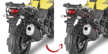GIVI PLXR3114 STELAŻ KUFRÓW BOCZNYCH V35 / K33 - SUZUKI DL 1000 V-STROM (17>19)