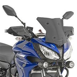 GIVI D2130BO SZYBA CZARNY MAT 32,5 x 33 cm (H x W) - YAMAHA MT-07 Tracer (16 > 19)