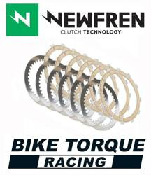 NEWFREN TARCZE SPRZĘGŁOWE RACING Z PRZEKŁADKAMI KTM LC8 ADVENTURE R/S 950/990 '03-'12; LC8 SUPERMOTO 990 '08-'13; LC8 SUPER DUKE 990 '05-'13; LC8 SUPER ENDURO 950 '06-'08