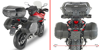 GIVI PLX6421 STELAŻ KUFRÓW BOCZNYCH V35 / V37 - TRIUMPH Tiger Sport 660 (22 > 24)