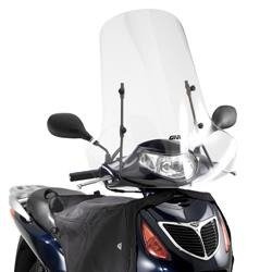 GIVI 186A SZYBA PRZEZROCZYSTA 58 x 68 cm (H x W) HONDA SH 125-150 (01 > 04) (WYMAGA A186A)