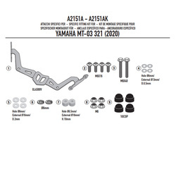 GIVI MOCOWANIE SZYBY 4128S - YAMAHA MT-03 321 (20 > 22)