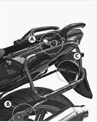 GIVI PLXR166 STELAŻ KUFRÓW BOCZNYCH V35 / K33 - HONDA VFR 800 V-TEC (02 - 11)