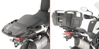 KAPPA KR8711 STELAŻ KUFRA CENTRALNEGO (BEZ PŁYTY) - BENELLI TRK502 X (20 > 22)