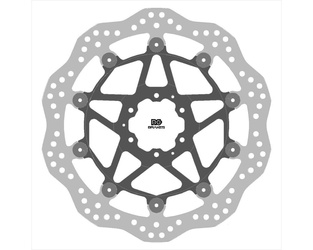 NG TARCZA HAMULCOWA PRZÓD HONDA XL 750 TRANSALP '23, (310X62X4,5MM) (6X6,25MM) WAVE (ŚRODEK ALUMINIOWY)