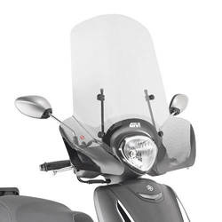 GIVI 2154A SZYBA PRZEZROCZYSTA 49,5 x 65,5 cm (H X W) - YAMAHA DELIGHT 125 (21 > 24)
