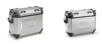 KAPPA KUFRY BOCZNE 48L MONOKEY CAM SIDE KVG48A K'VOYAGER ALUMINIOWE