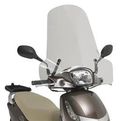 GIVI 8100A SZYBA PRZEZROCZYSTA (50,8H X 66W) / POTRZEBA A8100A - PEUGEOT TWEET 50-125-150 (10 > 19)