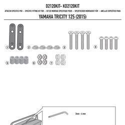 KAPPA D2120KIT MOCOWANIE SZYBY 2120DT YAMAHA Tricity 125-155 (14 > 20)