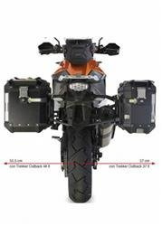 KAPPA KL7705CAM STELAŻ KUFRÓW BOCZNYCH OUTBACK - KTM 1050 / 1190 / 1290 ADVENTURE (13 - 20)