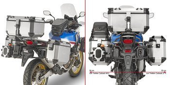 GIVI PL1161CAM STELAŻ KUFRÓW BOCZNYCH OUTBACK - HONDA CRF1000L Africa Twin / Adventure Sports (18 - 19)