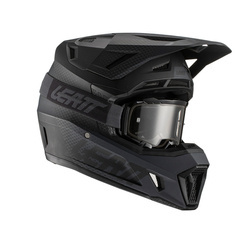 LEATT KASK 7.5 V22 + GOGLE VELOCITY 4.5 BLACK