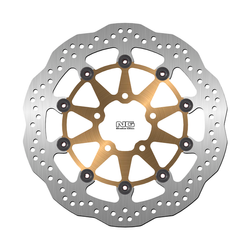 NG TARCZA HAMULCOWA PRZÓD SUZUKI GSX1400 '02-07, GSXR600/750 '96-03, GSXR1300 '99-07, TL1000 '97-03 (320X69X5MM) (5X10,5MM) WAVE PŁYWAJĄCA