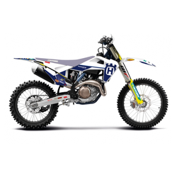 BLACKBIRD KOMPLET NAKLEJEK (OKLEIN) HUSQVARNA TC/FC '19-'22, TE/FE '20-'23 REPLICA TEAM FACTORY HUSQVARNA 24