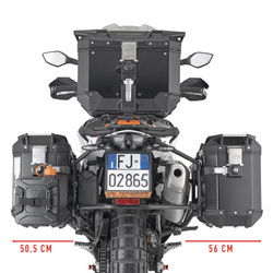 GIVI PLO7717CAM STELAŻ KUFRÓW BOCZNYCH ONE-FIT MONOKEY - KTM 790 Adventure (23) / 890 SMT (23)