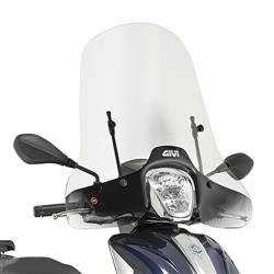GIVI 5612A SZYBA PRZEZROCZYSTA 46,5 x 67 cm (H x W) PIAGGIO MEDLEY 125-150 (16 > 19)