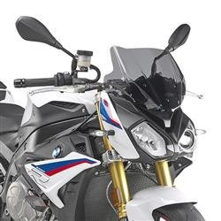 GIVI 5104S SZYBA DYMIONA 28 x 36,5 cm (H x W) / POTRZEBNY KIT A5104A BMW S 1000 R (14 > 20)