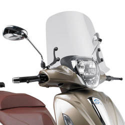 GIVI SZYBA PRZEZROCZYSTA 32 x 46 cm (H x W) – PIAGGIO BEVERLY 125IE-300IE-350 (10 > 20)
